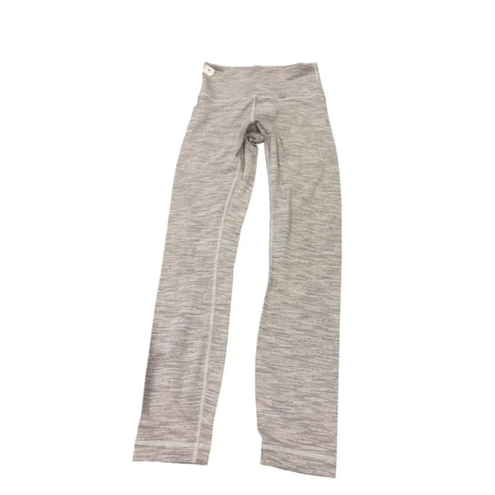 Lululemon Double Align‎ High Rise Leggings Heathered Grey Size 4